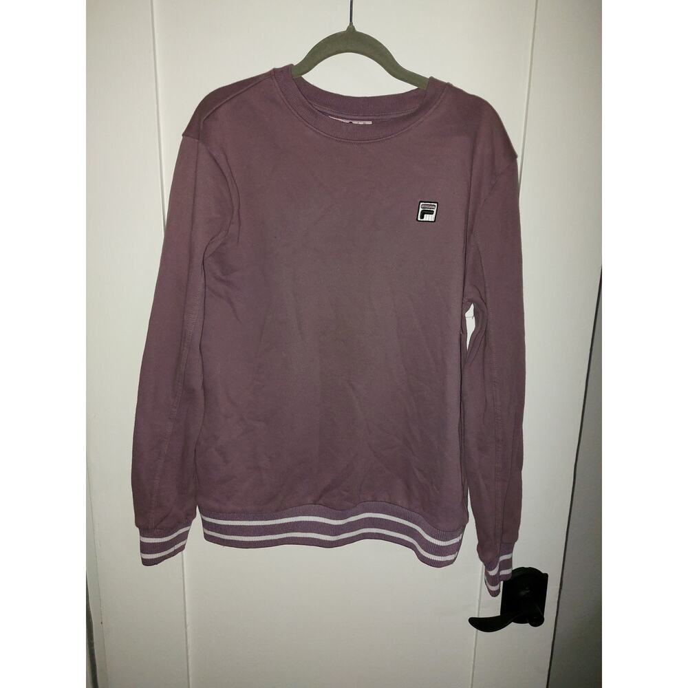 Fila Purple Sweatshirt Woman Size Large View 4